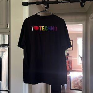 Balenciaga I love Techno shirt